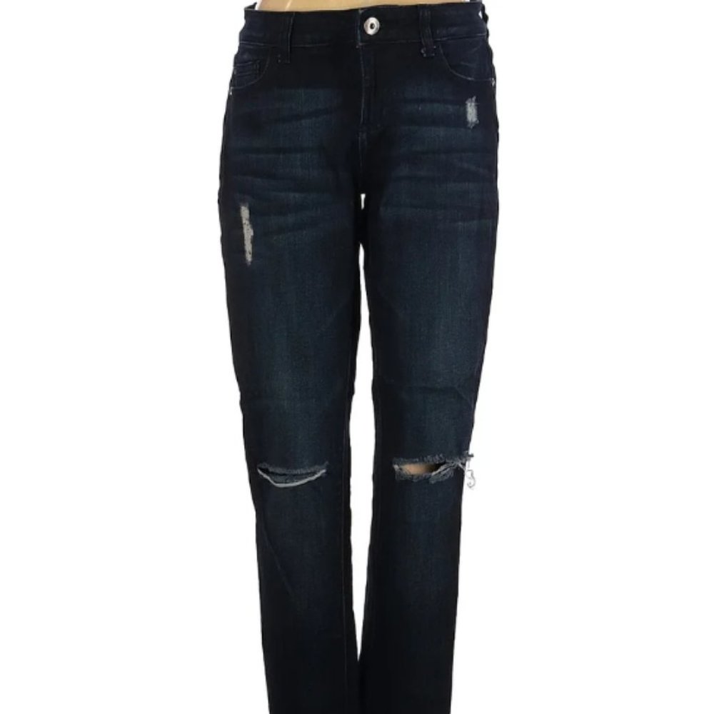 DL1961 Sz 26 Women's Florence instasculpt hybrid Ripped jeans
